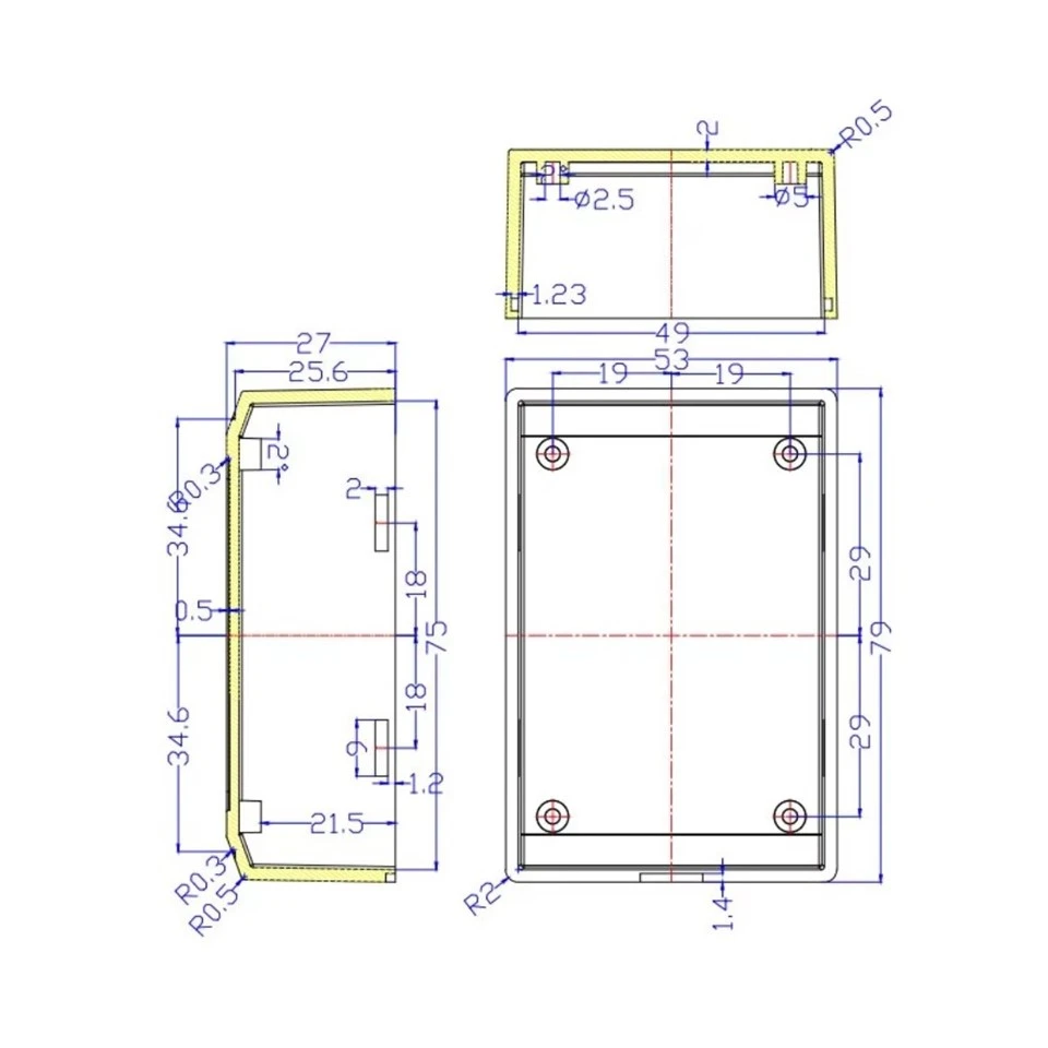 Small Electronics Housing Injection Molding Service