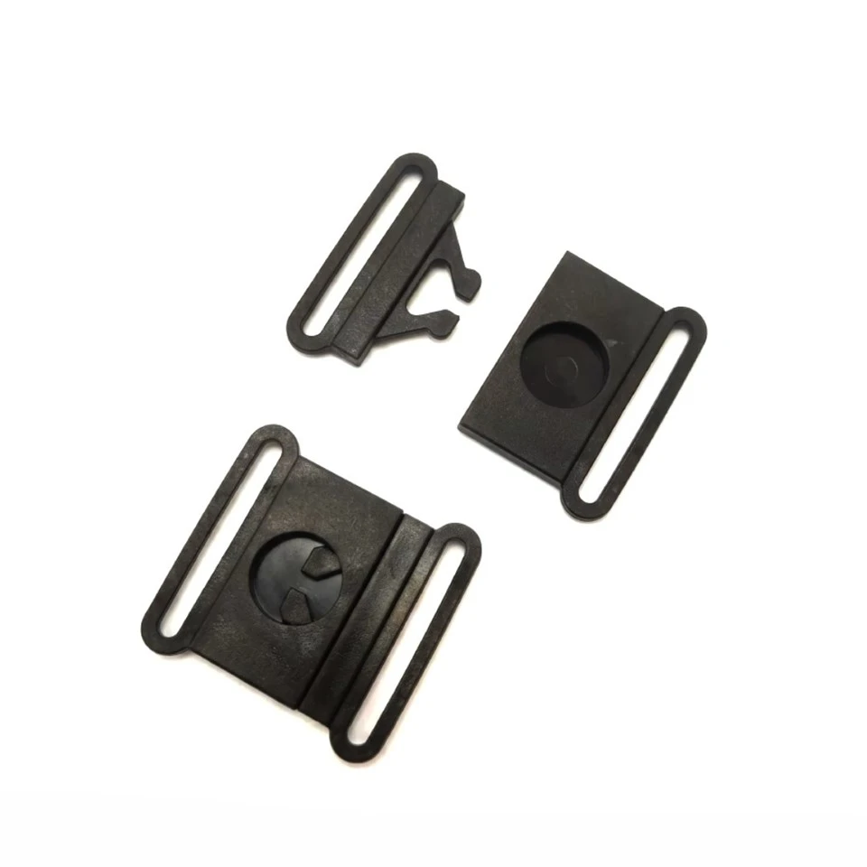 Plastic heavy-duty strap buckle